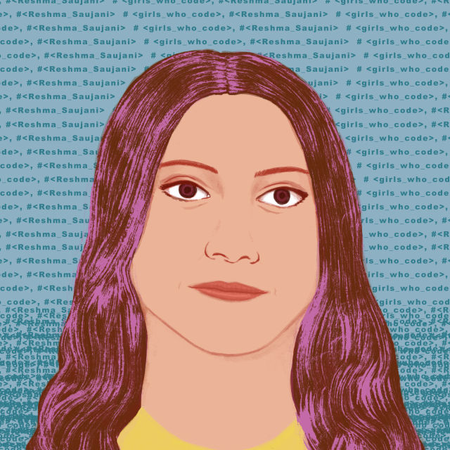 Reshma Saujani illustration