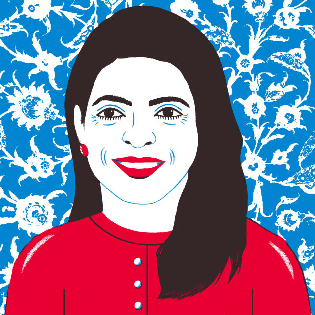 Illustration of Anna Kaplan