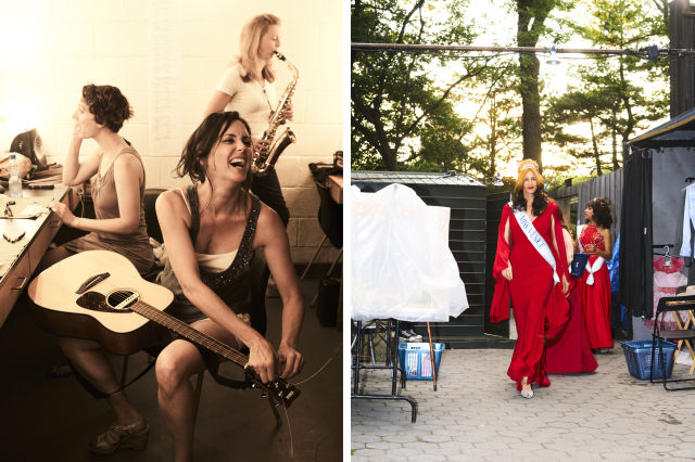 Women in dressing room