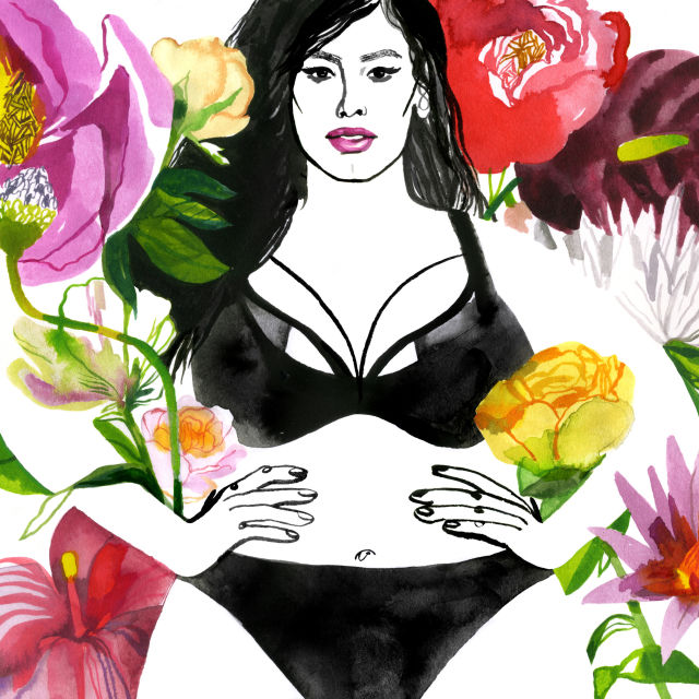 Ashley Graham illustration