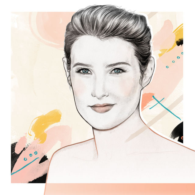 Cobie Smulders illustration