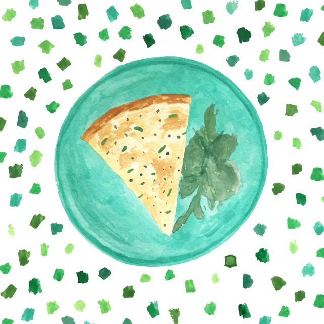 Quiche illustration