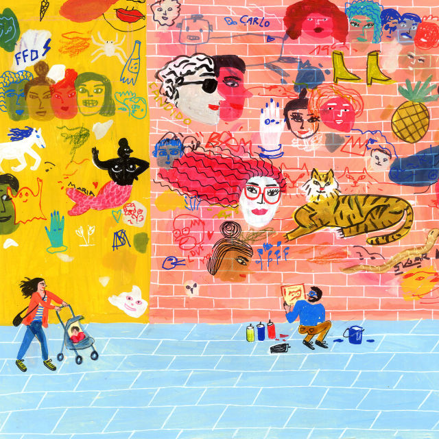 Graffiti illustration