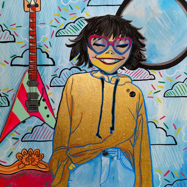 Gorillaz' Noodle Never Stays Still