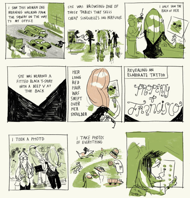 Property of Francisco Cartoon