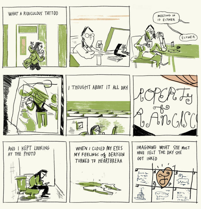 Property of Francisco Cartoon