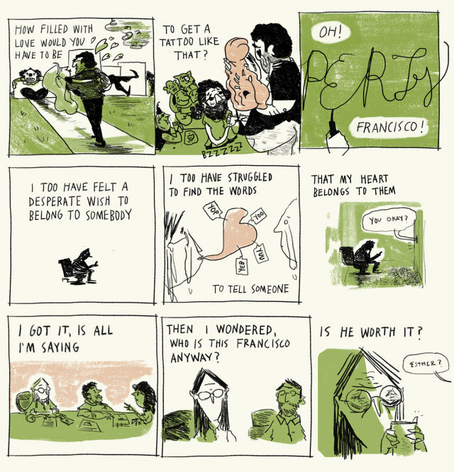 Property of Francisco Cartoon
